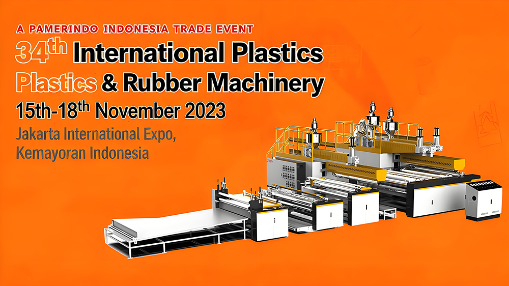 The 34th International Plastics & Rubber Machinery, Processing & Materials Exhibition of Indonesia