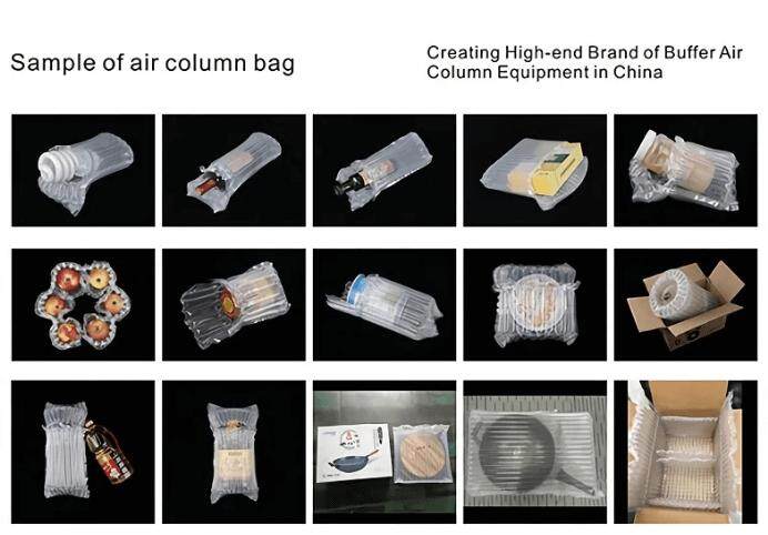 Машина для производства рулонных пакетов с воздушной подушкой