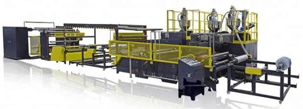 Машина для экструзии пузырчатой пленки