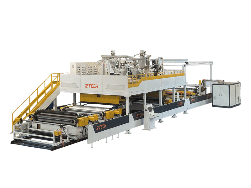 машина для соэкструзии пузырчатой пленки