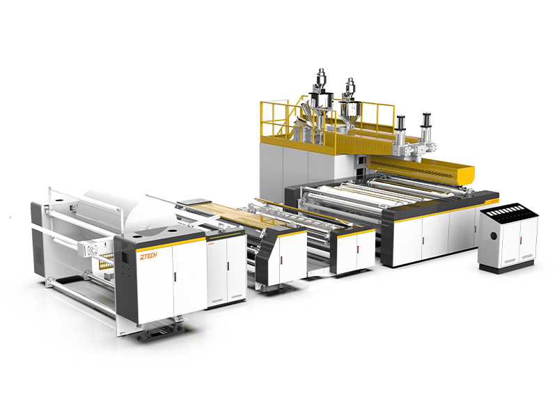 Машина для производства пузырчатой пленки для промышленной упаковки