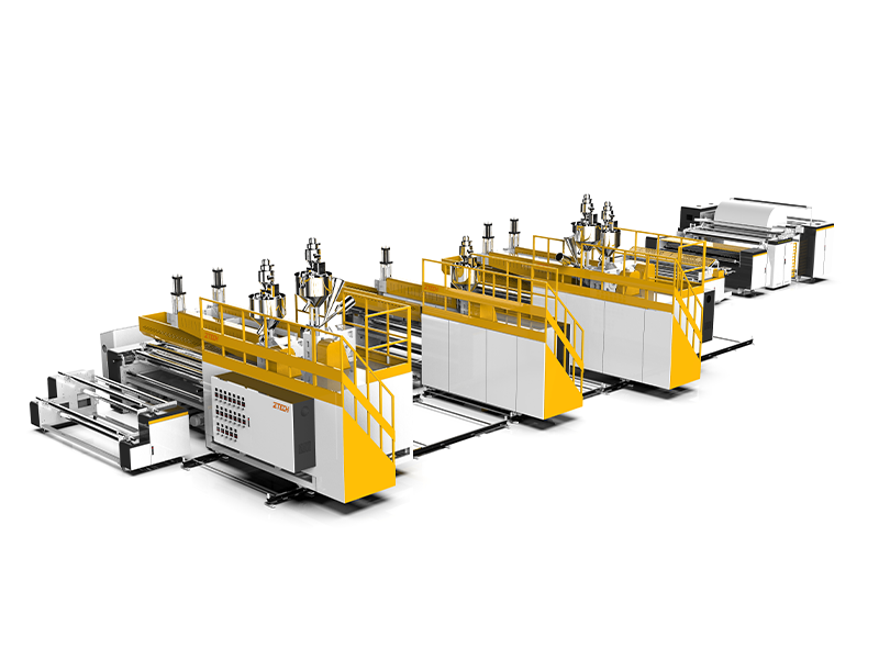 7-слойная машина для ламинирования воздушно-пузырчатой пленки