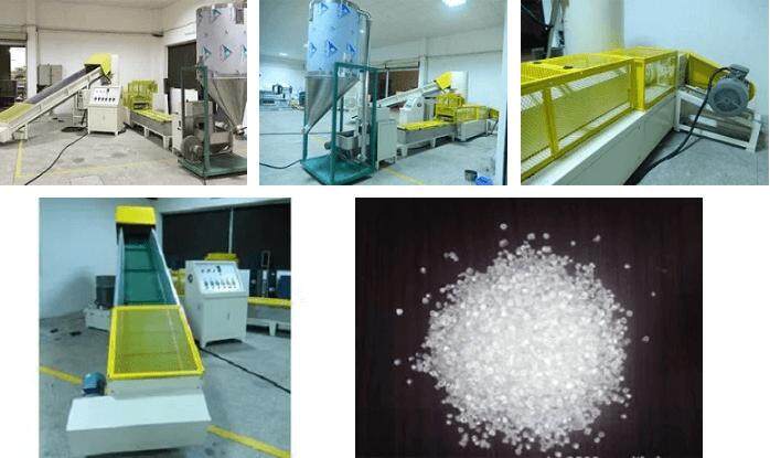 машина для переработки пластика в Китае