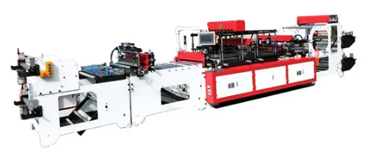 Машина для производства защитных упаковочных пакетов с воздушной колонной