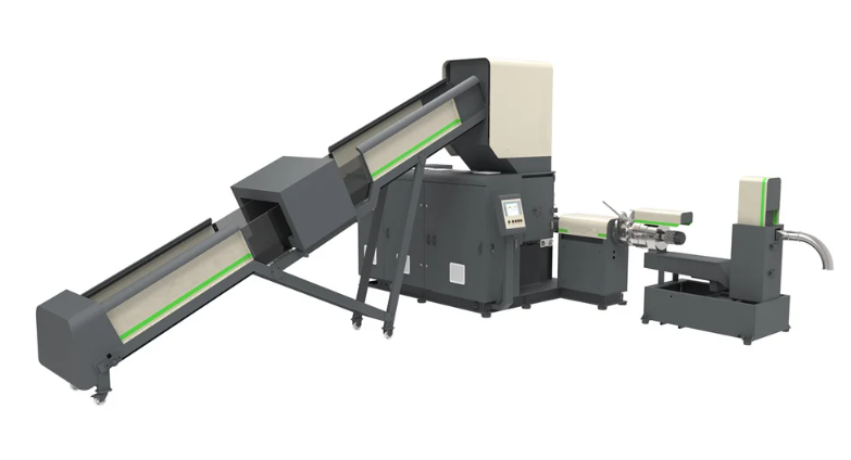 Машина для переработки пластика с водяным кольцом