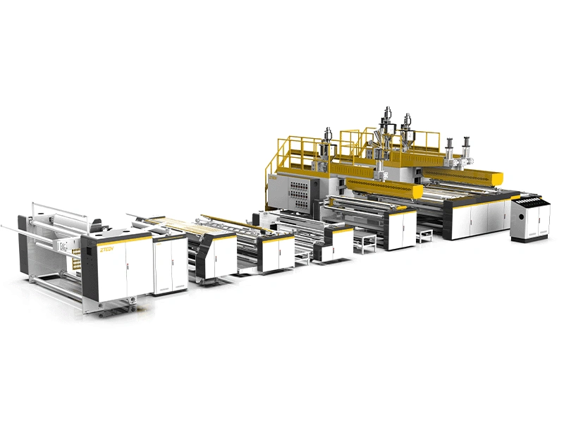 ztech-5-layer-air-bubble-film-lamination-extruder